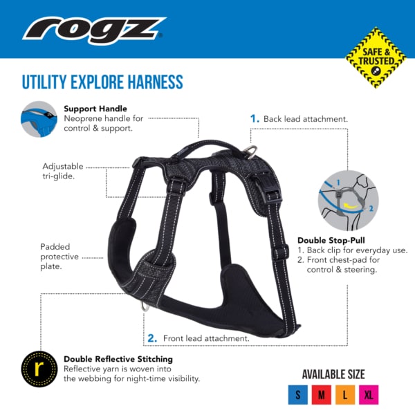 Rogz Explore Harness