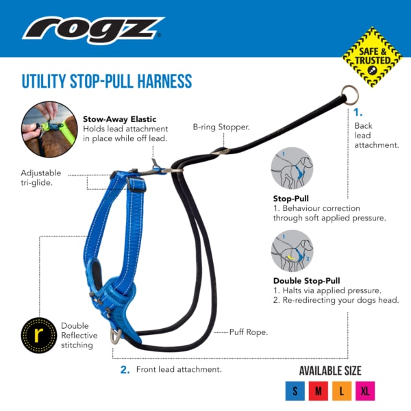 Rogz Stop Pull Harness
