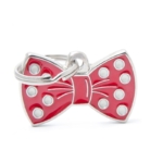 MyFamily Red Bow Charm Tag