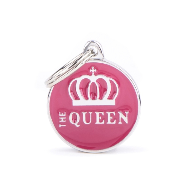 MyFamily Queen Charm Tag