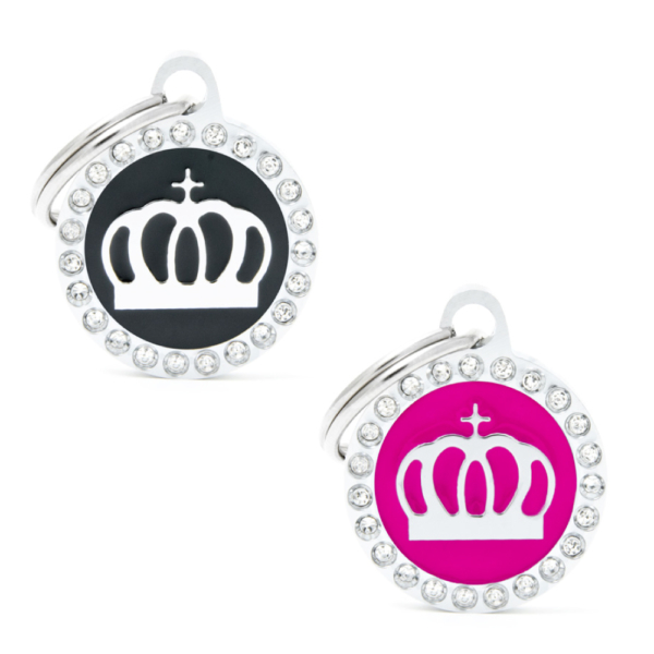MyFamily Crown Glam Tag