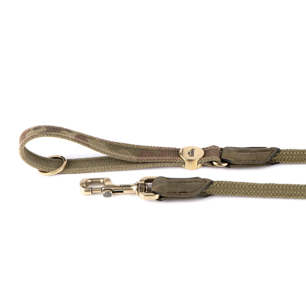 MyFamily West Point Nylon & Rope Leash