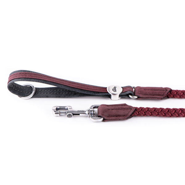 MyFamily London Leatherette & Rope Leash