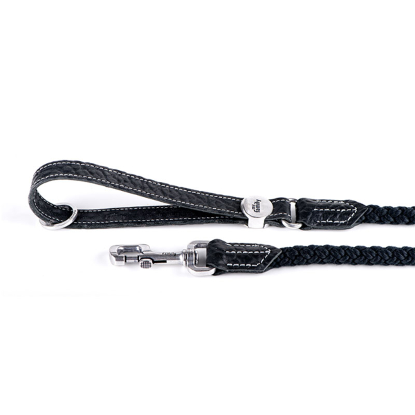 MyFamily El Paso Leather & Rope Leash