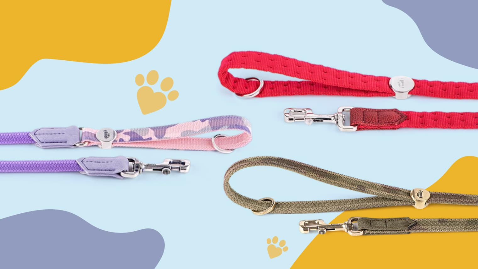 Purchase Top Quality and Tough Nylon Leash For Your Energetic Dogs